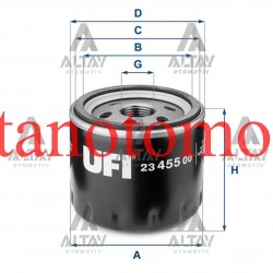 YAĞ FİLTRESİ BRAVO / DOBLO / MAREA / STILO 1.9JTD YAĞ FİLTRESİ BRAVO / DOBLO / MAREA / STILO 1.9JTD